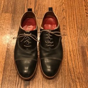 Johnston & Murphy black dress shoes